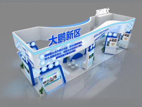 大鹏新区展览模型