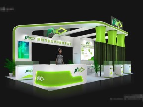 绿之叶展览模型