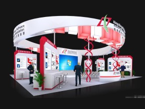香港软件展览模型