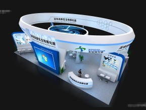 生物孵化器展览模型