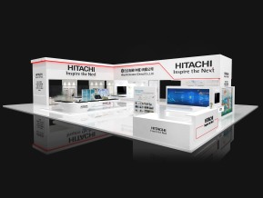 日立HITACHI展览模型