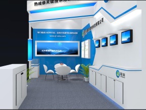 晶林光伏展台模型