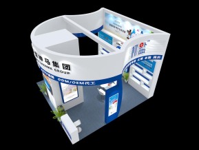 神马展台展览模型