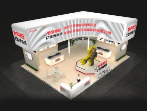 亿美博科技展览模型