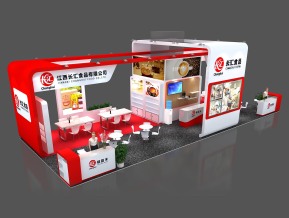 长汇食品展览模型