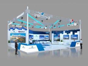 厦门航空展览模型