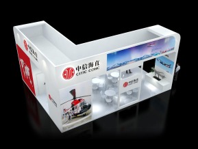 中信海直展览模型