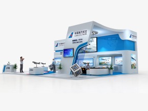 南方航空展览模型