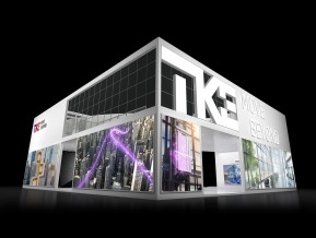 TKE蒂升展览模型
