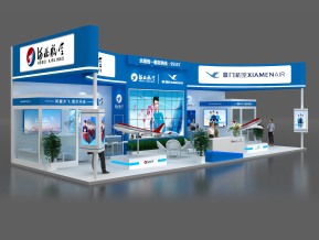 厦门航空展览模型