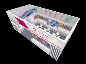 mpm72平方展位文具展示