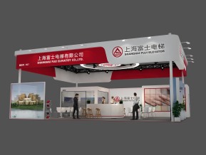 上海富士电梯展览模型