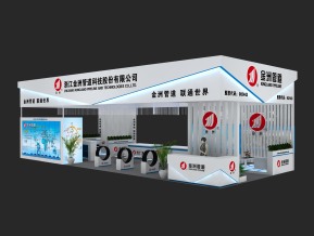 金洲管道展览模型