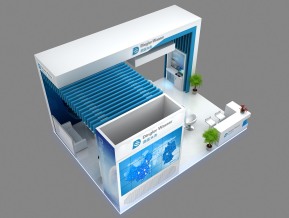 鼎蓝水务展览模型