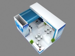 鼎蓝水务展览模型