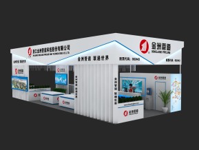 金洲管道展览模型