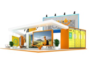韵达展览模型