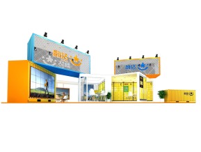 韵达展览模型