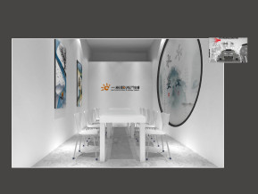 一米阳光展览模型