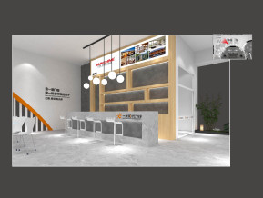一米阳光展览模型