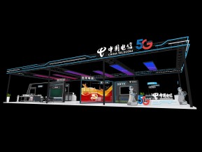 电信展览模型