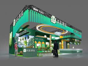 美家果园展览模型
