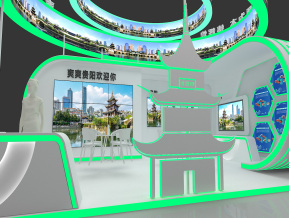 现代展台 贵州 贵阳 会展 展览 科技 创意 特色