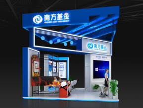 南方基金展览模型