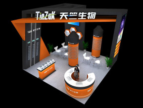 天竺生物展览模型