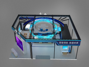 中国联通展台3D模型