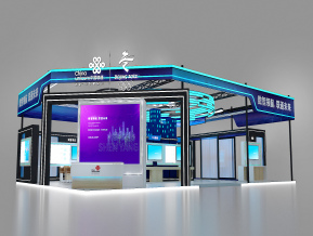 中国联通展台3D模型