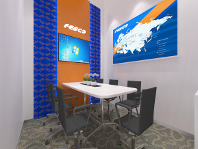 FESCO展台效果图