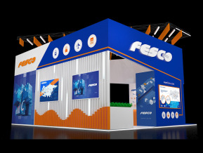 FESCO展台效果图