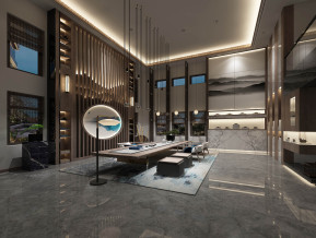 茶室3D模型