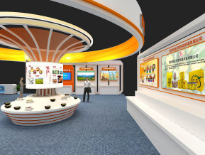 梁平展团展览模型