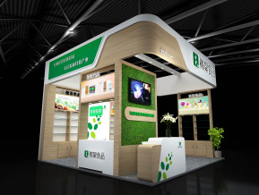 柳絮食品展览模型