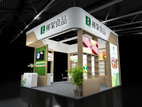 柳絮食品展览模型