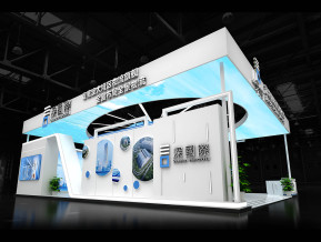 深圳国际物流展展台模型