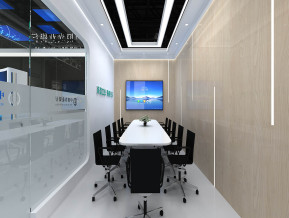 农业银行金融展展台模型