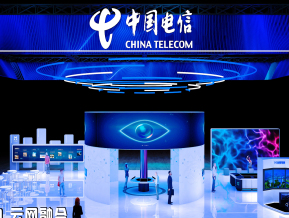 中国电信展台设计方案