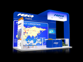 FESCO展台模型