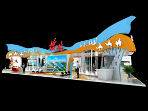 榆林能源展览模型