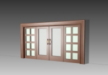 门3D模型