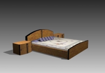 3D床模型