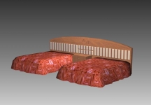 3D床模型