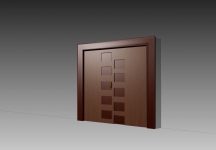 门3D模型