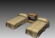 3D床模型