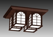 吸顶灯3D模型