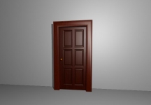 门3D模型