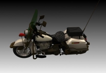 摩托3D模型
